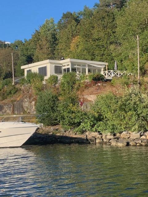 Renovated Sea Facing Cottage On The Eidanger Fjord Porsgrunn Dış mekan fotoğraf